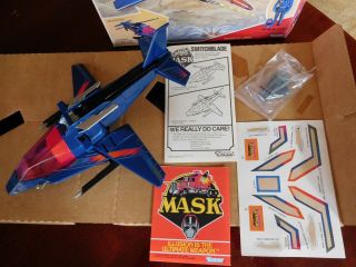 Vintage Toy M.  A.  S.  K.  Switchblade,  figure,  instructions,  and brochure 2