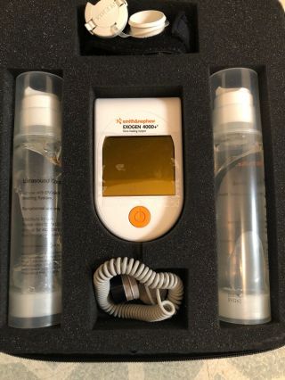 EXOGEN 4000,  ultrasound bone healing system w/ Case,  Accessories Needs Battery 2
