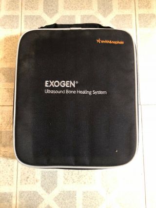 EXOGEN 4000,  ultrasound bone healing system w/ Case,  Accessories Needs Battery 8