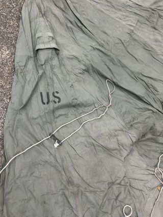 MILITARY SURPLUS 5 MAN M1950 ARCTIC TENT 13x13 CAMPING ARMY,  LINER with - out Poles 5