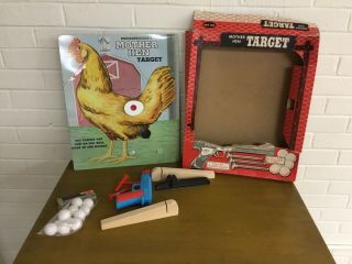 Antique Mother Hen Target Game No 659 Vintage