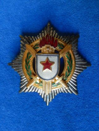 YUGOSLAVIA.  SERBIA.  ORDER OF MILITARY MERIT 2ND CLASS AND RIBBON.  MEDAL 3