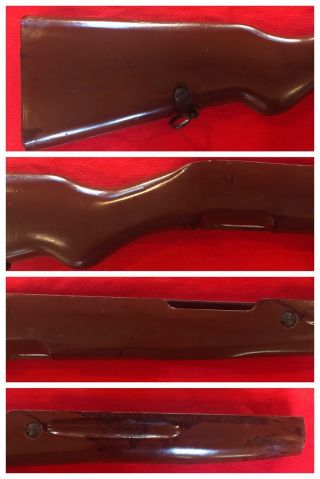 Chinese SKS Rifle Jungle Stock Blade Bayonet 7.  62 x 39 Fiberglass Red Factory 5