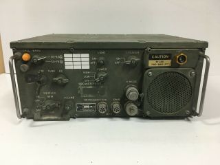 C1950s Korean War Vietnam Rt 524a Vrc Military Humvee Receiver - Transmitter Radio