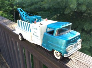 Structo Power Wrecker tow truck vintage 1960’s 7