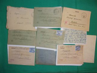 Translated Ww2 German Feldpost 10 Letters (e)