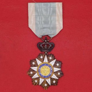 Portugal Medal Order Of Vila Viçosa Knight Class Early French Type Rare
