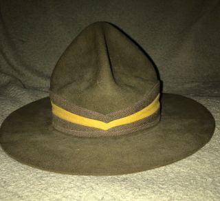 Ww1 Zealand Lemon Squeezer Named Captain Hat Extremely Rare