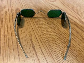 Antique 1800 ' s Quad Lens Sunglasses w/ Case 3