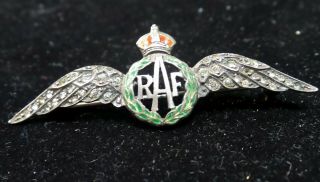 Royal Air Force Pilot Wings Sterling Very Fancy And