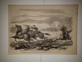 Snickersville Virginia Army Of The Potomac Civil War 1862 Hw Sketch Rare