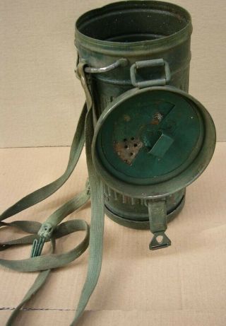 Rare WWII GERMAN DECONTAMINATION GAS MASK CANISTER 4