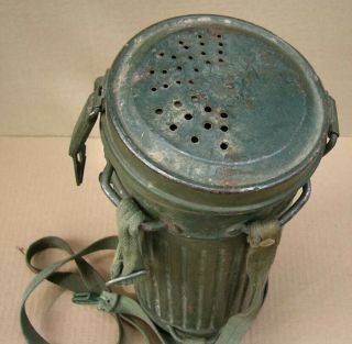 Rare WWII GERMAN DECONTAMINATION GAS MASK CANISTER 5