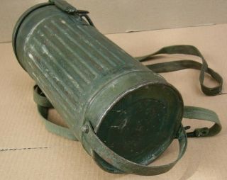 Rare WWII GERMAN DECONTAMINATION GAS MASK CANISTER 7