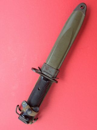 M - 7 Bayonet W Scabbard By Imperial - Great Shape -