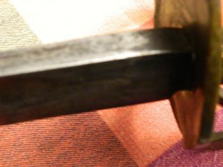 CONFEDERATE DOG RIVER CAVALRY SABRE WITH ASSOCIATED SCABBARD NEEDS TLC 3