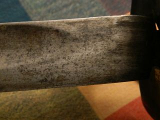 CONFEDERATE DOG RIVER CAVALRY SABRE WITH ASSOCIATED SCABBARD NEEDS TLC 4