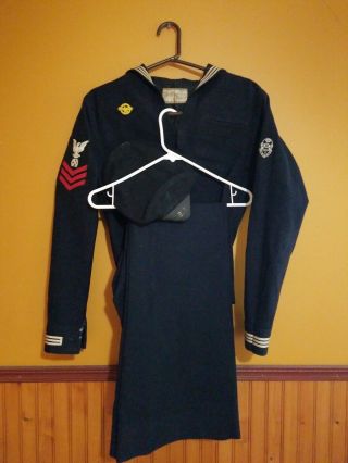 Authentic World War Ii Navy Divers Outfit Sergeant D Silverberg Navy Uniform