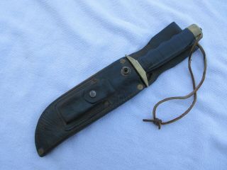 Vietnam War US Airborne 5th Special Forces Group SOG Knife w/ Scabbard 11