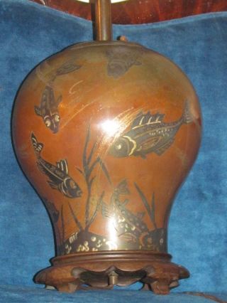 Art Deco WMF Dinanderie Paul Hanstein 1920s antique orientalist table lamp 12