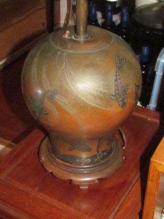 Art Deco WMF Dinanderie Paul Hanstein 1920s antique orientalist table lamp 4