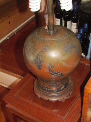 Art Deco WMF Dinanderie Paul Hanstein 1920s antique orientalist table lamp 5