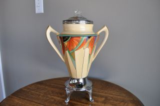 Antique Art Deco Royal Rochester Fraunfelter Coffee Pot Urn c1924 5