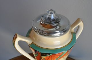 Antique Art Deco Royal Rochester Fraunfelter Coffee Pot Urn c1924 9