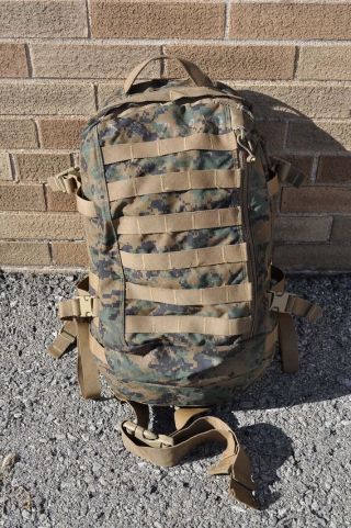 Us Marine Usmc Assault Pack Backpack Marpat Digital Camo