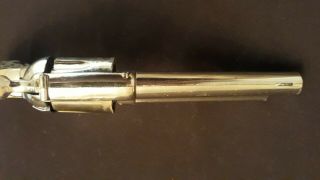 Mattel Large Shootin Shell 45 Cap Gun.  chrome finish Trigger.  Read. 4