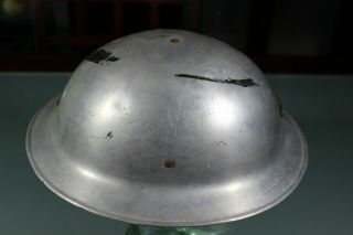 US Post WW1 American Legion Chome Parade Helmet.  1926 Dated. 3