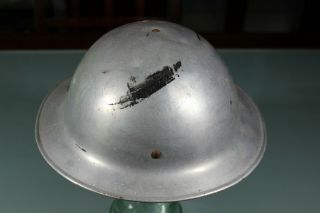 US Post WW1 American Legion Chome Parade Helmet.  1926 Dated. 4
