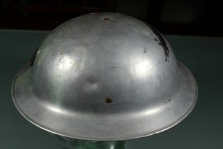 US Post WW1 American Legion Chome Parade Helmet.  1926 Dated. 5