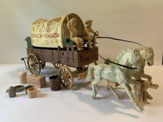Roy Rogers & Ginger Evans Chuck Wagon By Ideal