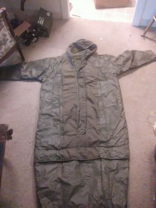 Vintage German Army Sniper Jacket Coat Sleeping Bag.  Rate.