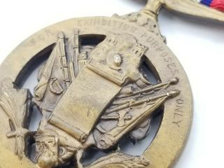 WWI U.  S.  Army Distinguished Service Medal Engraved for Exhibition Only 5