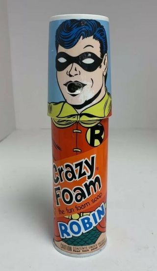 Vintage Robin Crazy Foam Can