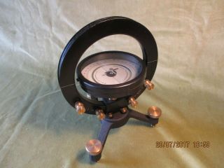 Tangent Galvanometer,  Vintage {physics} By Philip Harris - Museum Quality