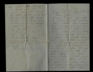 3rd York Artillery Civil War Letter At Raleigh Nc - Anxious For Discharge