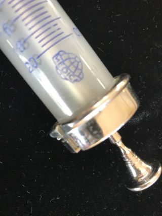 OLD German Glass Syringe 