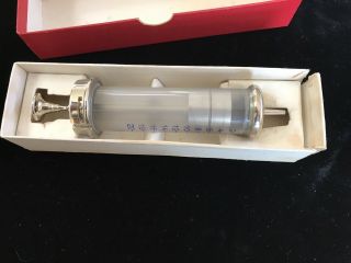 OLD German Glass Syringe 