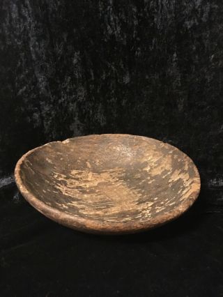 Colonial American Turned Wood Bowl 3