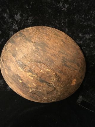 Colonial American Turned Wood Bowl 7