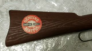 Vintage 1960 ' s Mattel Shootin’ Shell Winchester Style Lever Action Toy Rifle 2