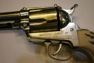VINTAGE SHOOTIN ' SHELL.  45 CAP GUN BY MATTEL with Light Wear JSH 3