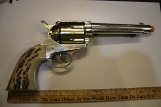 VINTAGE SHOOTIN ' SHELL.  45 CAP GUN BY MATTEL with Light Wear JSH 5