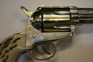 VINTAGE SHOOTIN ' SHELL.  45 CAP GUN BY MATTEL with Light Wear JSH 7