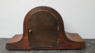 Vintage Napoleon Hat 8 Day Westminster Chiming Mantle Clock 8