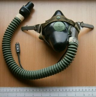 Oxygen Mask For Pilot Helmet Pk 75 Yugoslavia French Ulmer Gueneau No Microphone