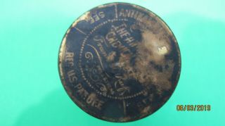 Vintage Medicine Tin,  Powdered Antikarmnia St Louis MO. 5